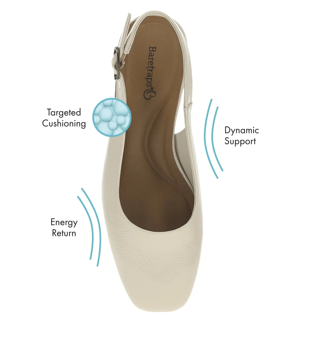 Baretraps Ester Block Heel Slingback Pump