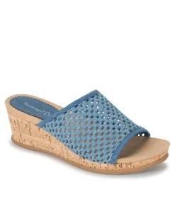 Baretraps Flossey Wedge Slide Sandal