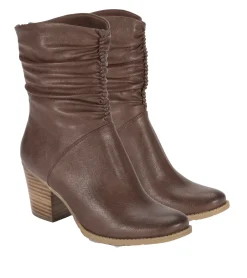 Baretraps Leslie Block Heel Slouch Boot