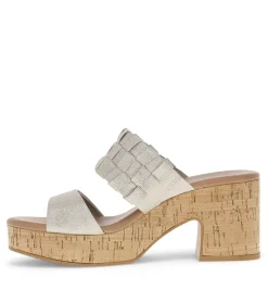 Baretraps Mavis Block Heel Slide Sandal