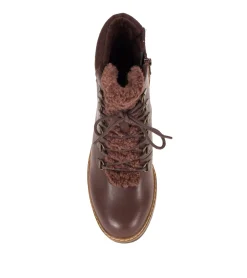 Baretraps Nasha Lace Up Wedge Bootie