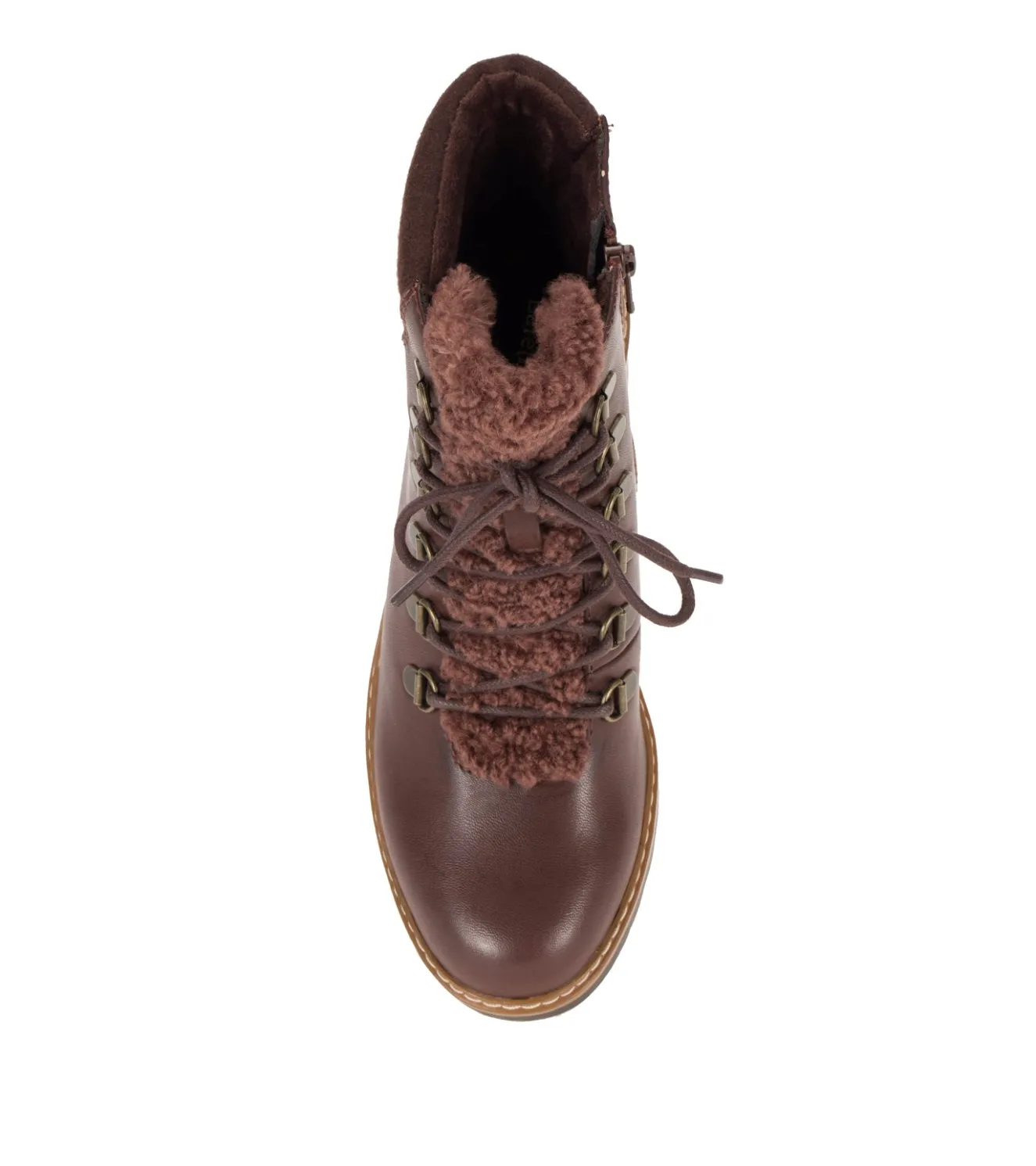 Baretraps Nasha Lace Up Wedge Bootie