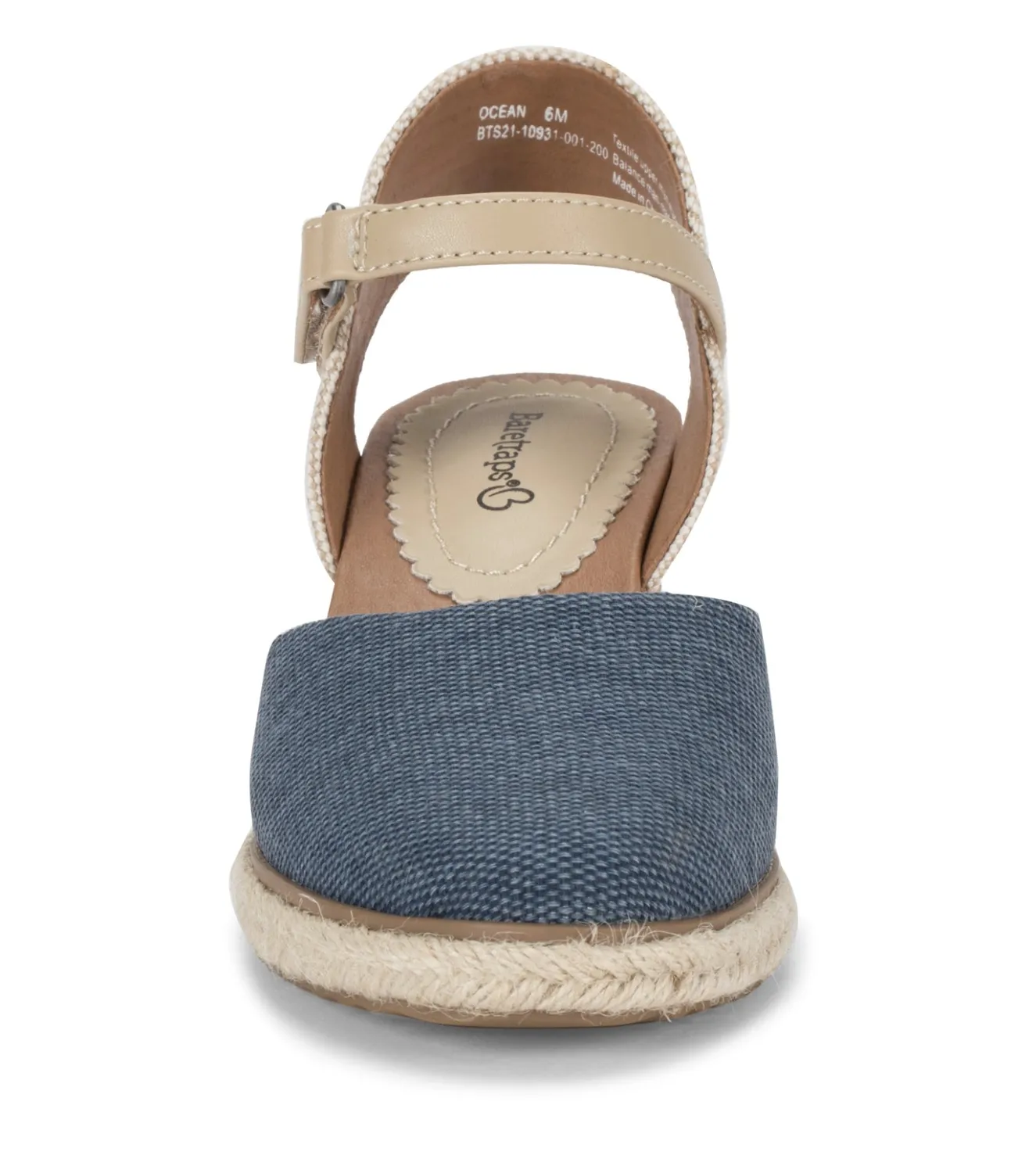 Baretraps Ocean Closed Toe Wedge Sandal